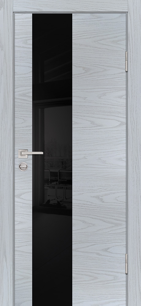 Межкомнатная дверь П-6 Дуб скай серый