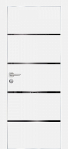 Товар Межкомнатная дверь ПХ-17  AL кромка с 4-х ст. Белый матовый