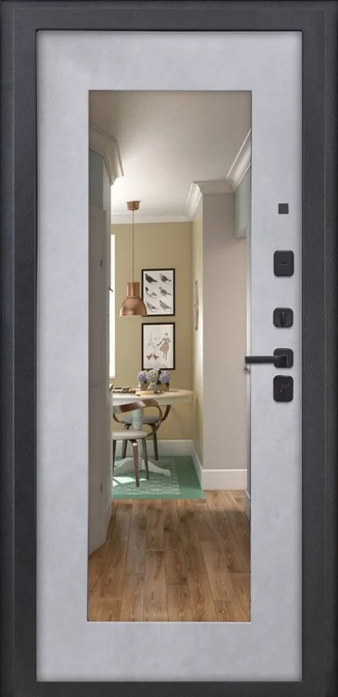 Товар Дверь ДвериПРО Модель L-46 ФЛЗ-603 Бетон снежный DPRO221094