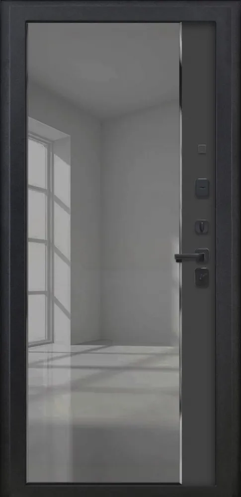 Товар Дверь ДвериПРО Термо серебро ФЛЗ-618 Черный кварц DPRO226227